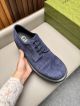 Gucci Man Blue Calfskin Business Leather Shoes 042881 (7)_th.jpg